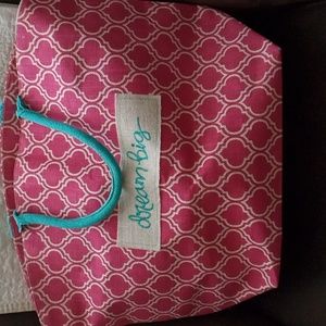 Pink Shopping Bag Dream Big